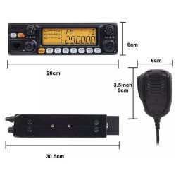 画像2: 25.615〜30.105Mhz オールモードで連続送受信OK！ 国際マリンVHF受信OK！プログラム変更可能な大型ＬＣＤ画面のワイドバンドHF高性能・高機能 無線機 新品 即納 