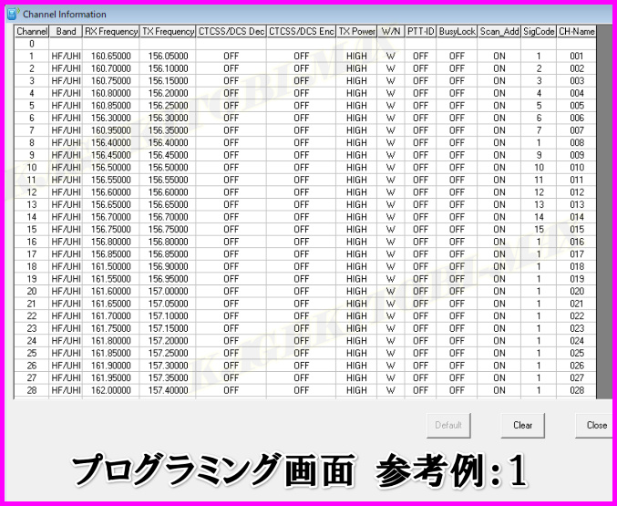 画像2: 国際マリンVHF ハンディ無線機 過激飛びMAX-GS 専用 プログラミングケーブル 新品 即納